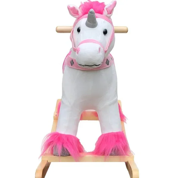 Brand new rocking horse unicorn with cow boy song&neigh and clop - Picture 3 of 5